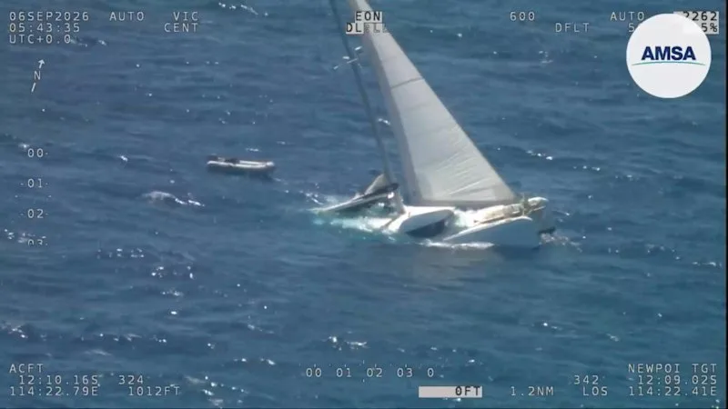 Canadian man rescued after days at sea