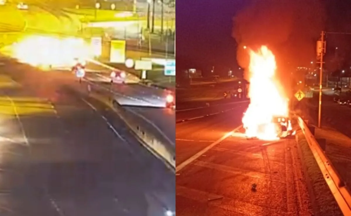 Vídeo flagra carro em zigue-zague antes de acidente fatal na BR-116; testemunhas relatam que motorista bebeu