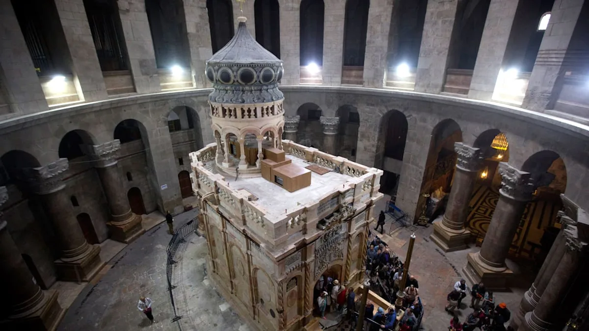 Unter Kirche in Jerusalem - Forscher entdecken wahres Grab von Jesus Christus
