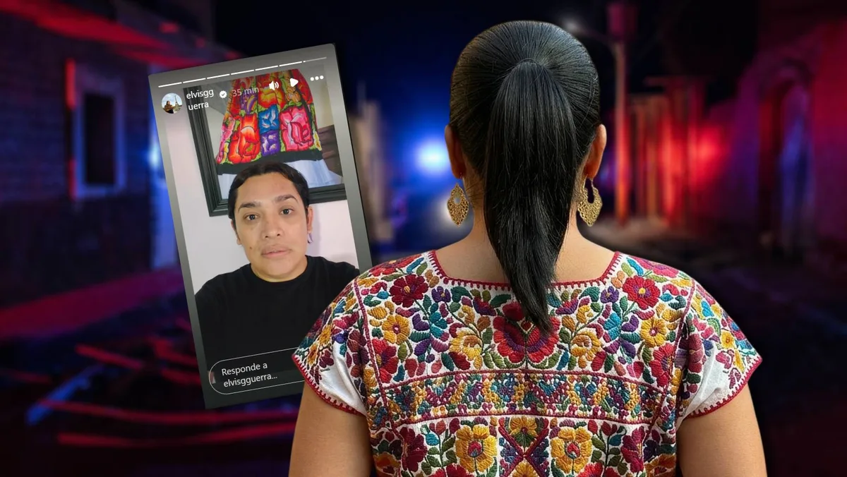Elvis Guerra, diseñador del vestido de Sheinbaum, pide ayuda: ‘He sido objeto de amenazas y extorsiones’