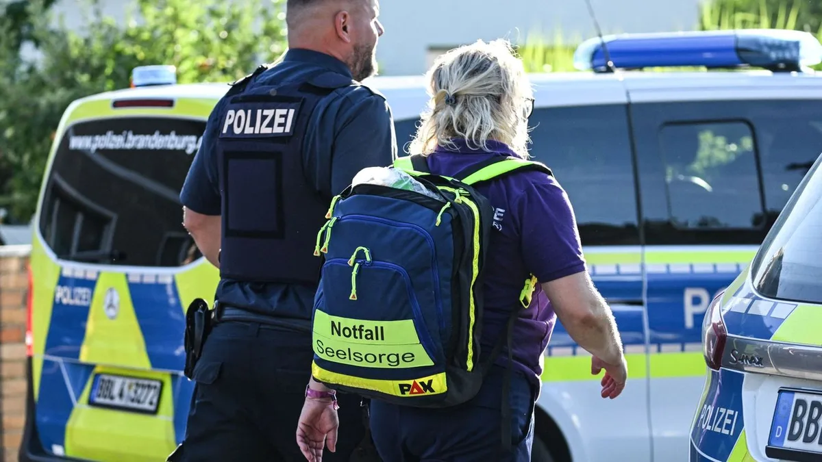 Gewalttat in Ostbrandenburg: Notfallteam kommt nach tödlichem Angriff auf Schulcampus