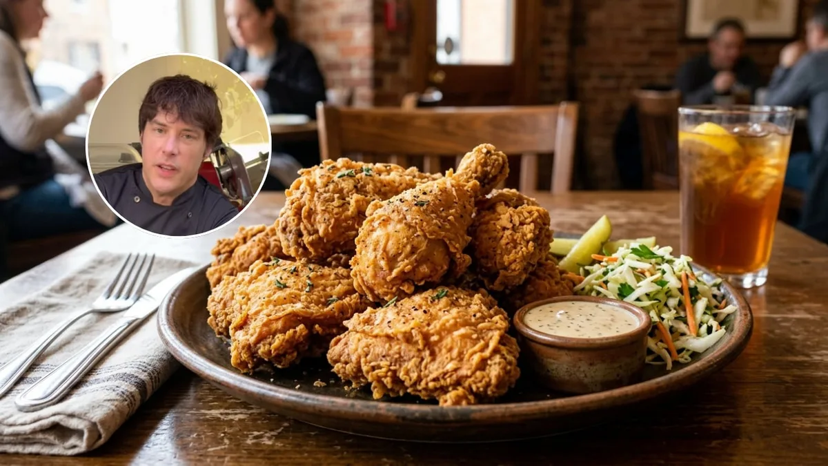 Jordi Cruz, chef: “El pollo frito más crujiente no se hace con aceite sino con 300 g de maicena, 300 de harina y 50 ml de vinagre”