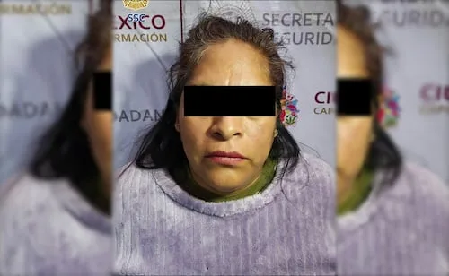 Detienen a "Doña Mari", presunta líder de narcomenudistas en reclusorios; le decomisan 5 kilos de marihuana