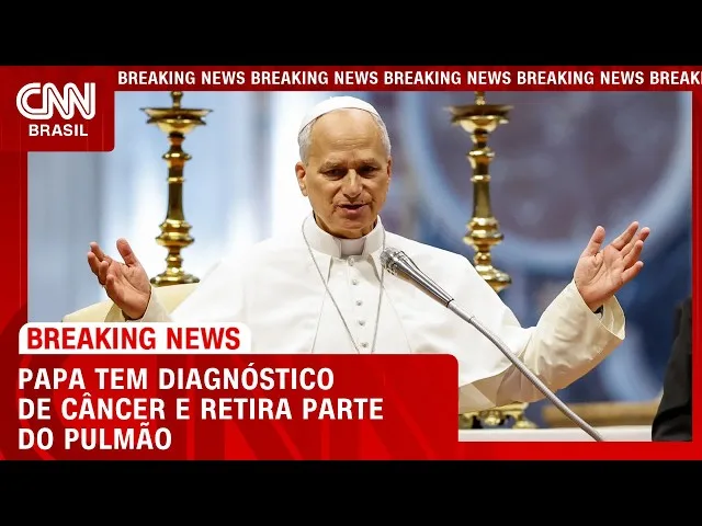 Papa Leão XIV com câncer no pulmão: veja sintomas de alerta da doença