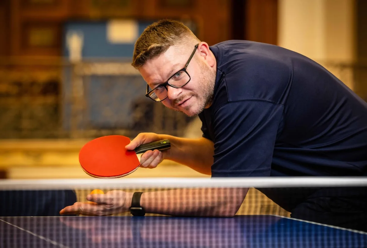 How British table tennis champion Jason Sugrue shapes London's youth