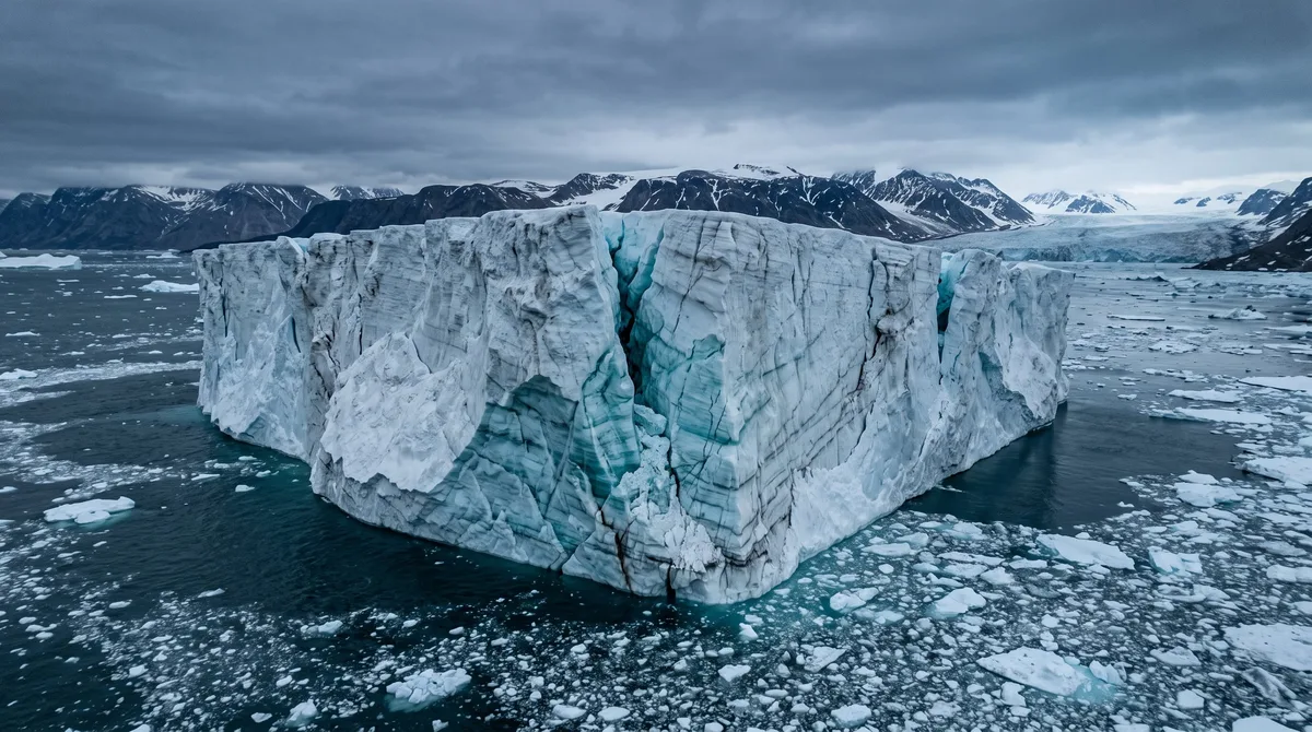 Un bloque de hielo del tamaño de Manhattan se desprendió de un glaciar en Groenlandia y amenaza con elevar el nivel del mar