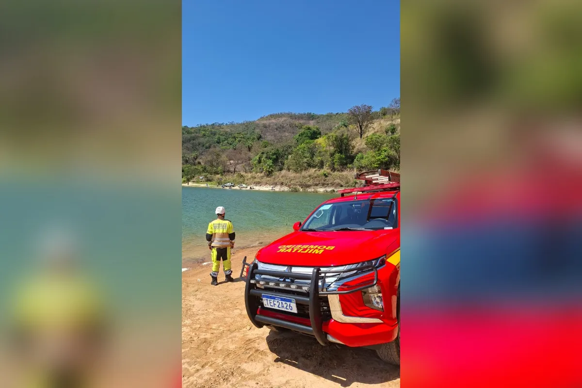MG: corpo de mulher que se afogou na Lagoa Várzea das Flores é encontrado