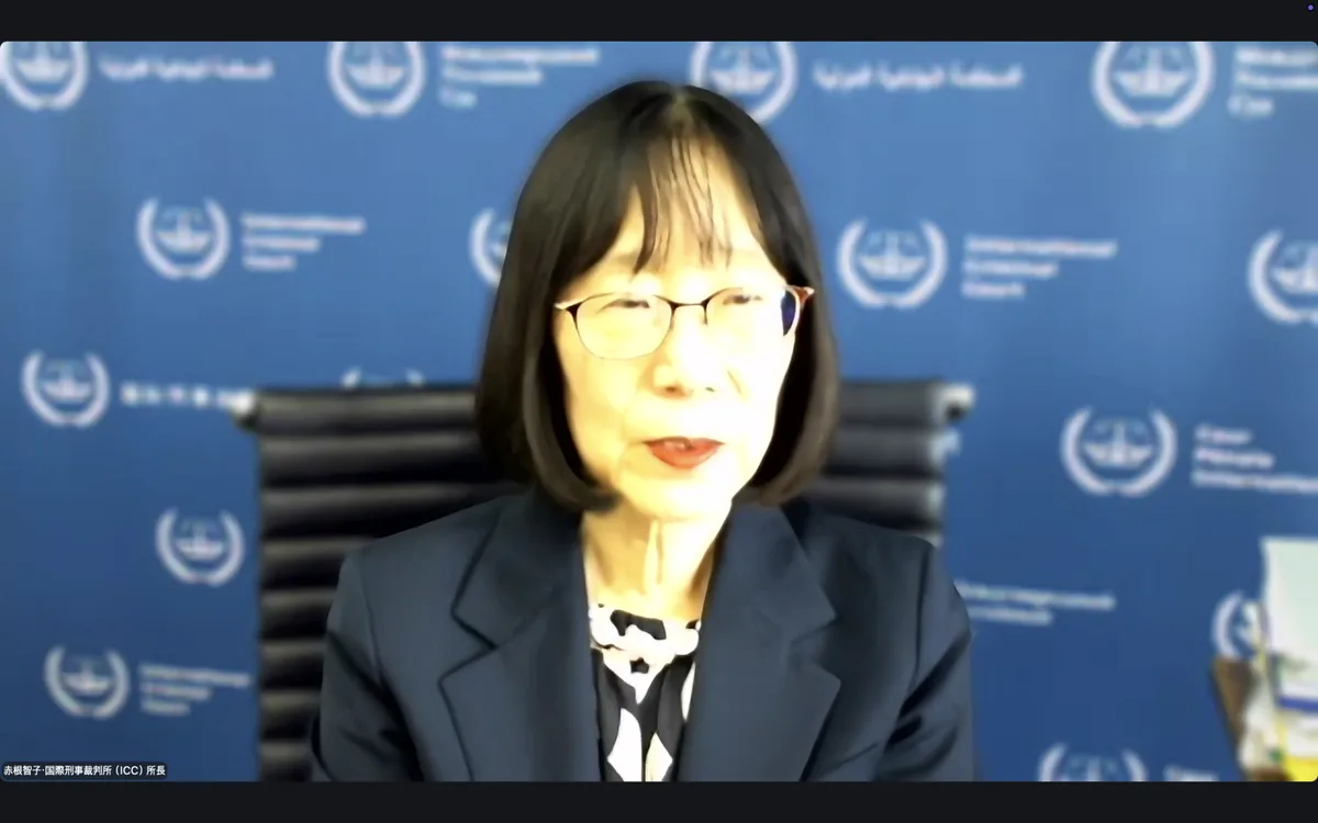 Sanctioned ICC chief urges Japan to counter U.S. campaign