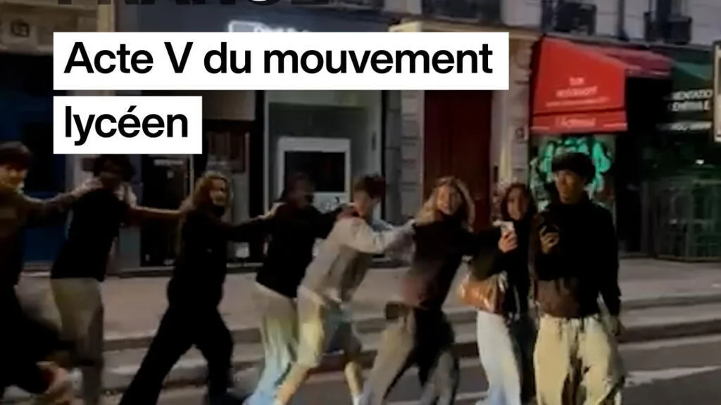 France : Acte V du mouvement des lycéens