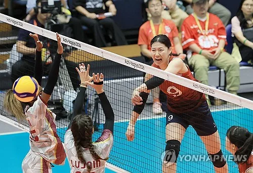 [아시안게임] 여자배구, 카타르 3-0 완파…2연승으로 조 선두