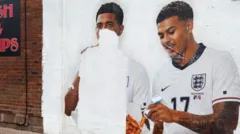 Bellingham and Rogers chips mural vandalised