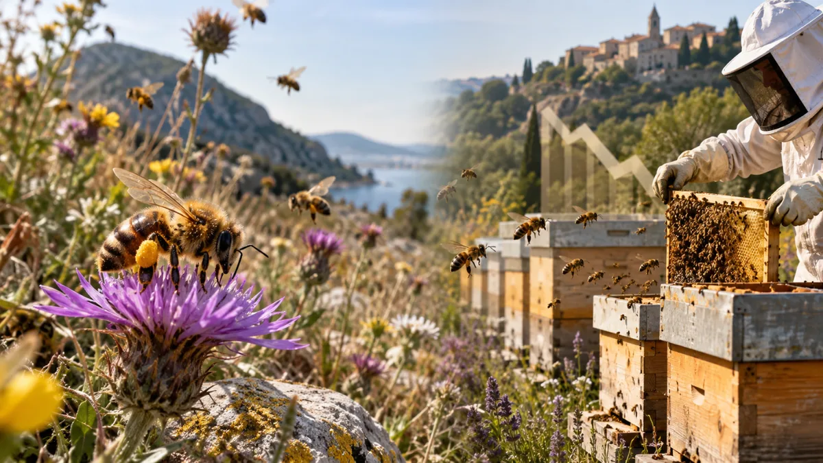 Wild honeybees in Europe could decline 56% in 10 years without managed hive swarms, study finds