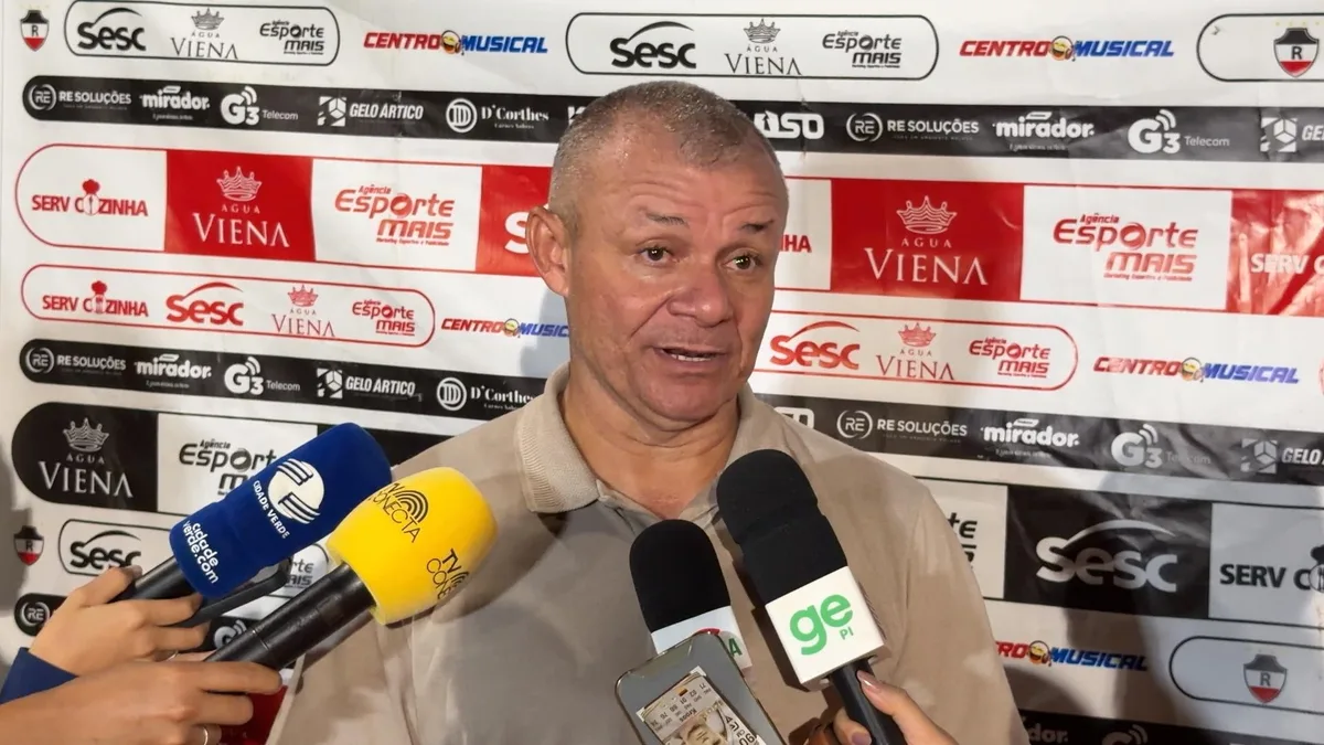 Marcinho, do River-PI, avalia Everton Heleno: "Mesmo com a idade mais avançada, faz a diferença"