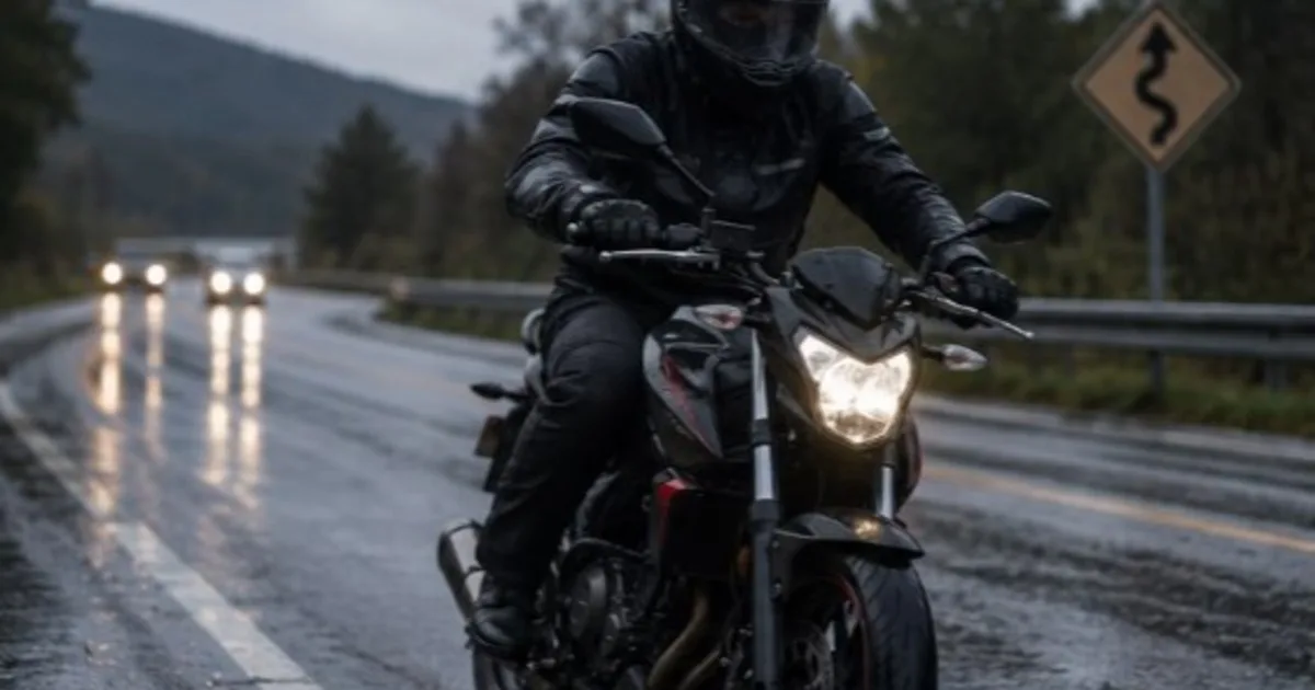 Casi la mitad de los muertos en la ruta son motociclistas: los cuidados extra que hay que tener en moto en invierno