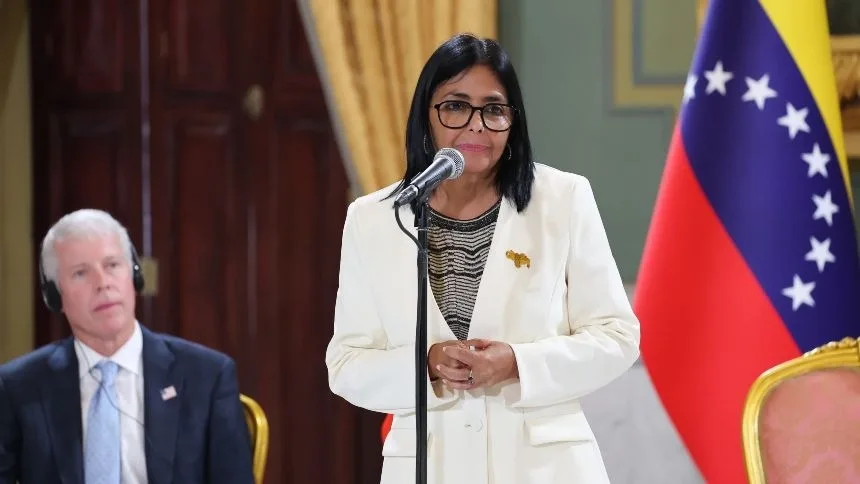 VIDEO | Delcy Rodríguez habló sobre las elecciones presidenciales en el país: «He trabajado sin descanso»