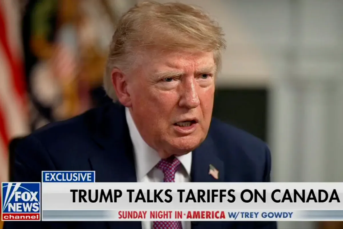 Trump says ‘Canada thinks they’re a state’ as he defends bitter trade war with US neighbor
