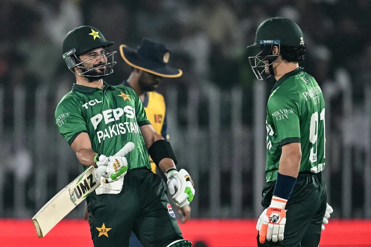 Farhan, Sadaqat help Pakistan ace 183 chase to go 1-0 up
