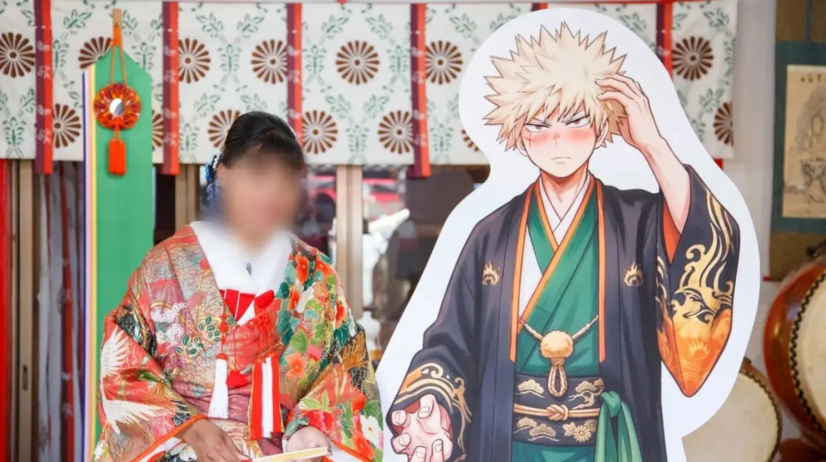 Una joven francesa se casó con un personaje de anime en Japón: “Es como tener un novio a distancia”