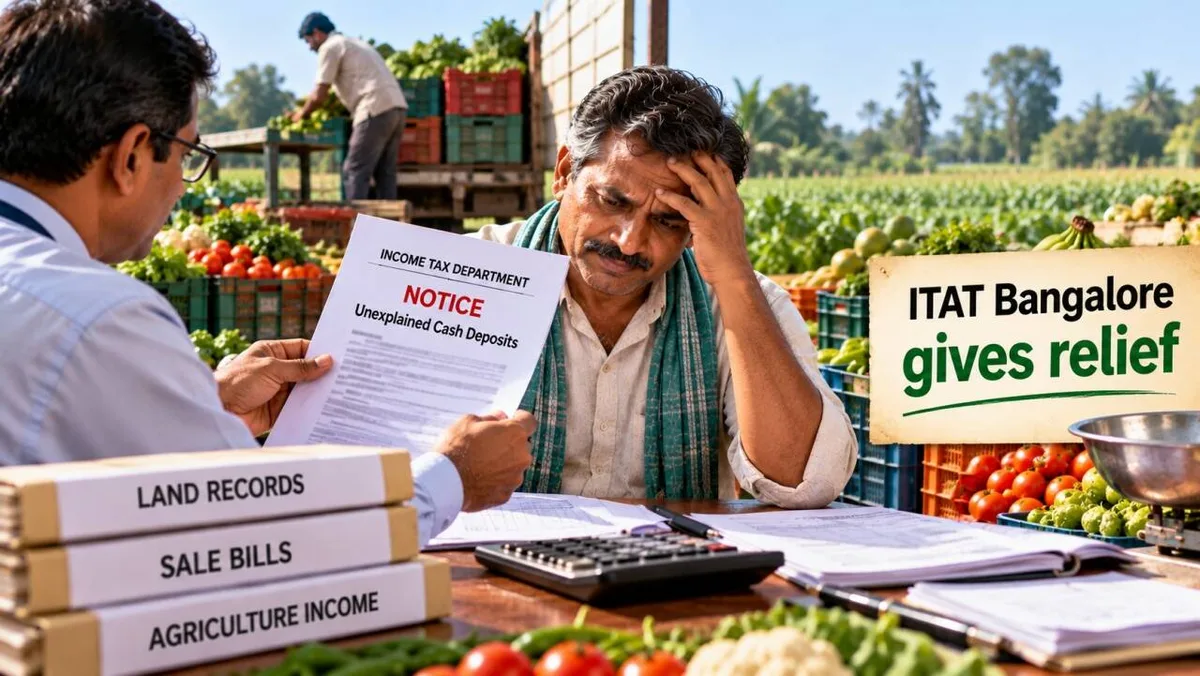 Fruit farmer faced tax notice over large cash deposits in bank; what ITAT said