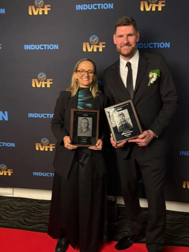 Fabi Alvim e Alison "Mamute" entram oficialmente para o Hall da Fama do vôlei