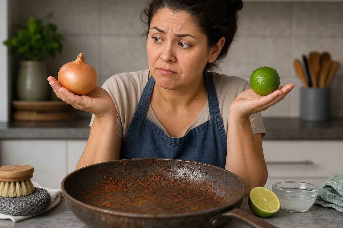 ¿Limón o Cebolla? El truco más efectivo para eliminar el óxido de manera fácil y rápida