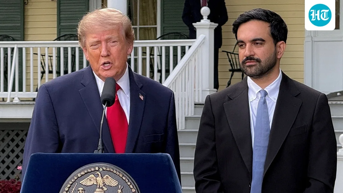Mamdani appears stone-faced as Trump praises his 'great potential': 'Visibly flustered'