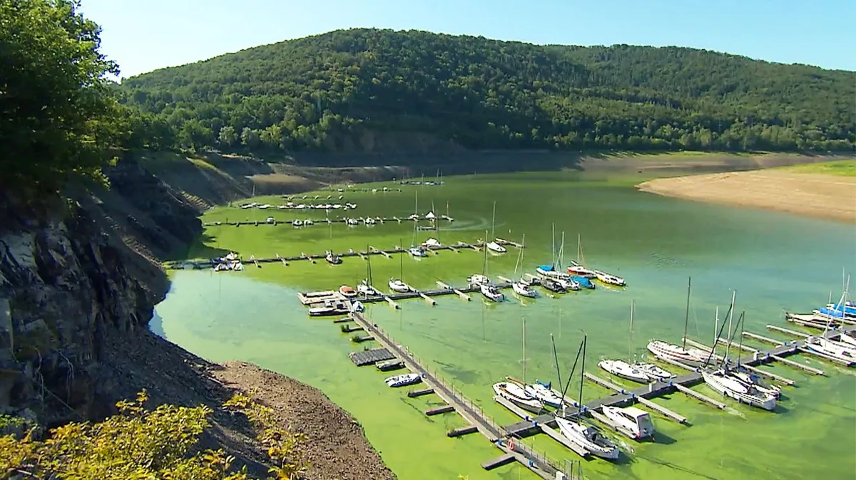 Tourismus hart getroffen: Edersee ist fast leer – „Blanker Wahnsinn“