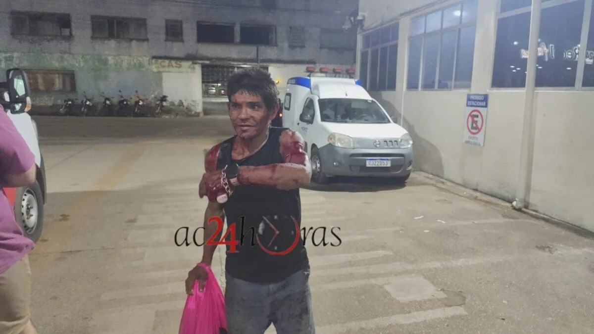 Catador de latinhas é atacado, agredido com socos e chutes e ferido com gargalo de garrafa no bairro Preventório