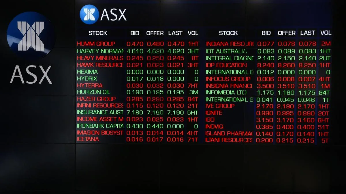 ‘Nail in the coffin’: Australian sharemarket falls as fears of rate hike look, mining giants and big four banks slide