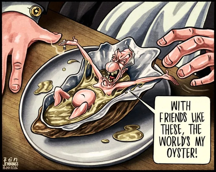 Ben Jennings on Reform UK’s bumper weekend of donations – cartoon