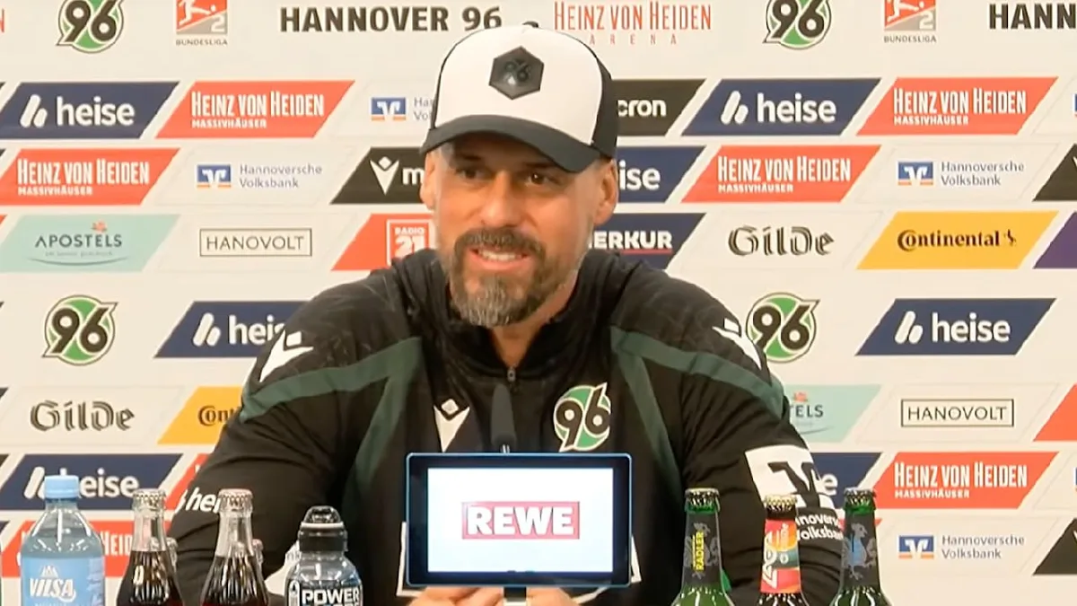 96-Trainer muss schmunzeln - BILD-Reporter bringt Wagner aus dem Konzept