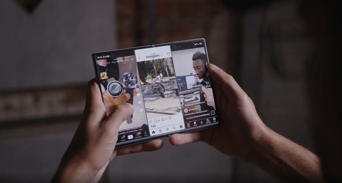 Usei o Galaxy Z Fold 8 por duas semanas: novo formato não é só hype