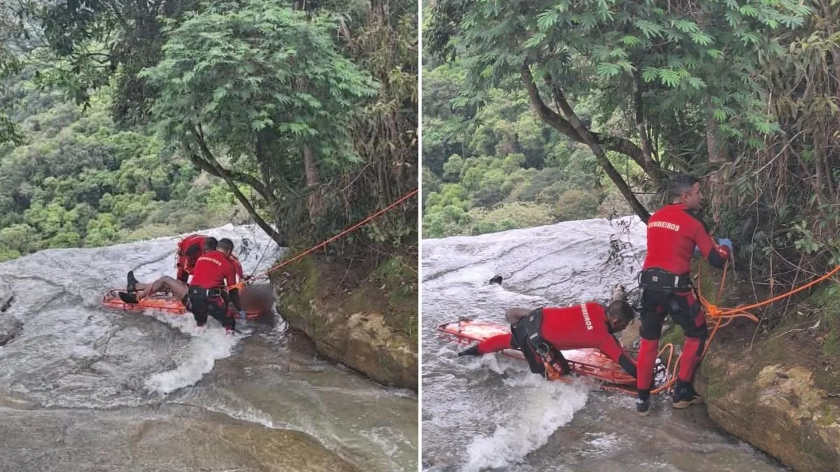 Corpo é encontrado próximo a cachoeira na Grande Florianópolis