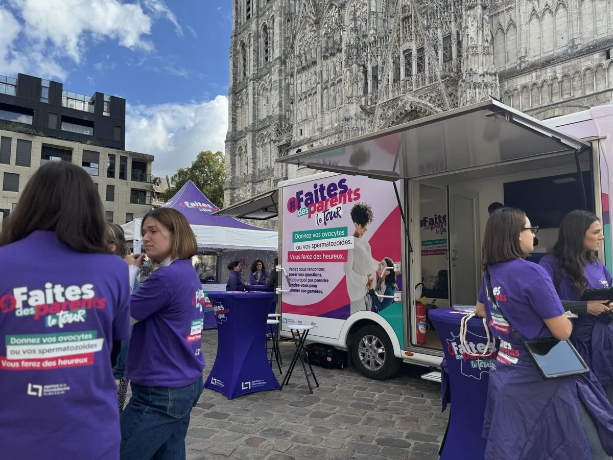 « Seriez-vous prêts à donner vos spermatozoïdes ? » : à Rouen, une journée pour recruter de nouveaux donneurs