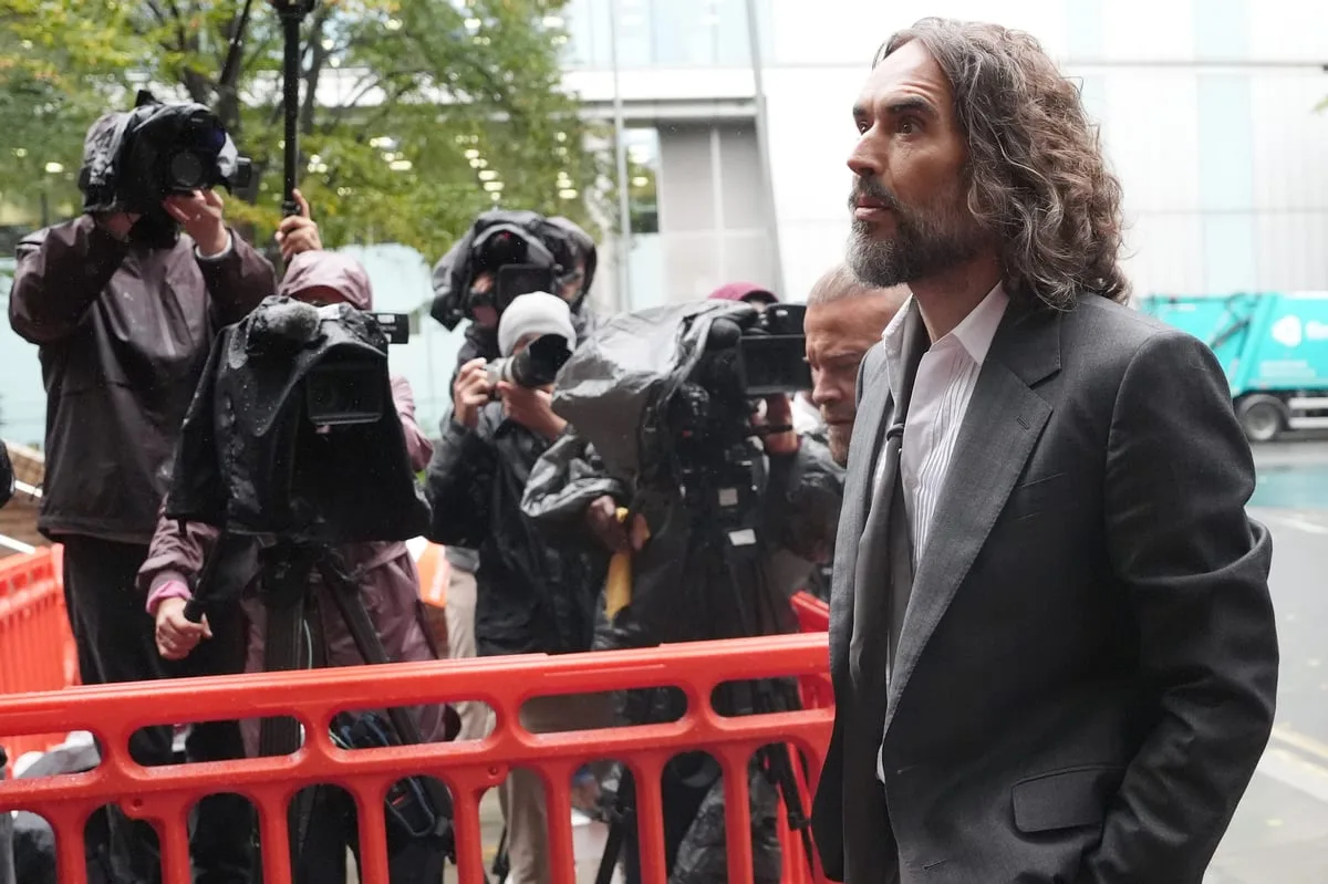 Russell Brand was ‘wild-eyed maniac’ who tried to drag TV worker into toilet