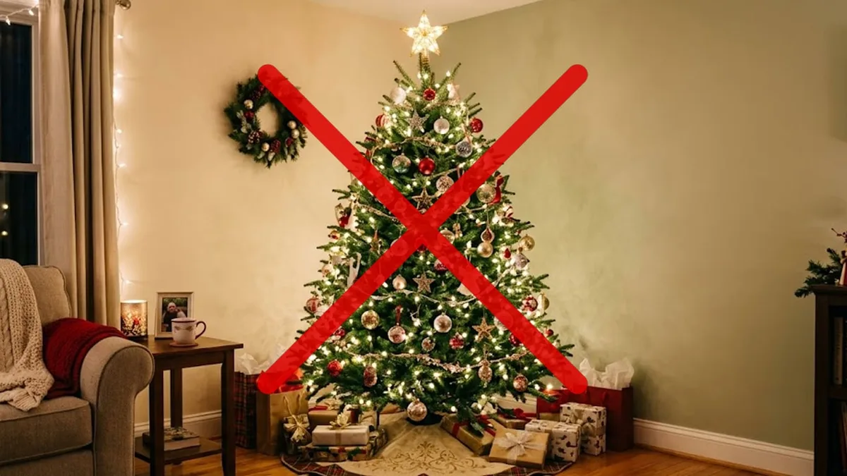 Adiós al árbol de Navidad verde: el tono elegante y sofisticado que promete ser tendencia para las fiestas de este 2026