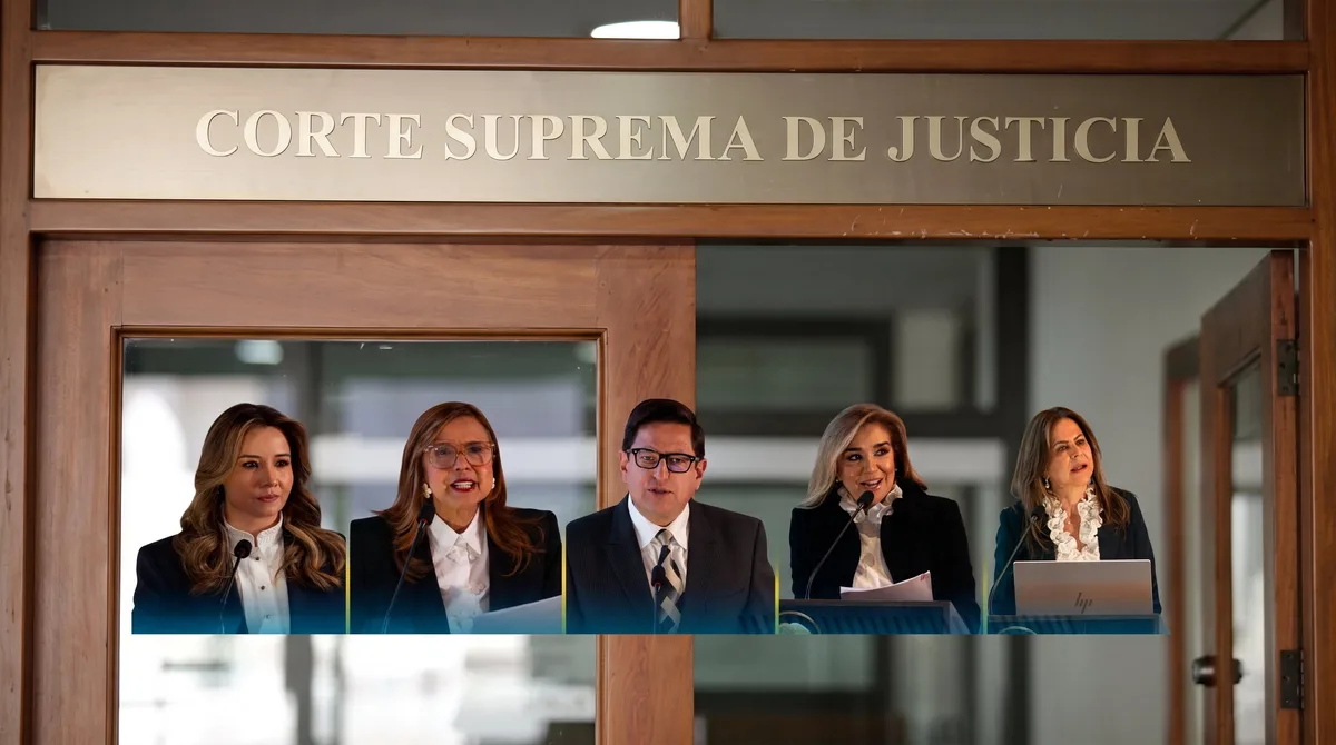 Estos son los cinco nuevos magistrados de la Sala Especial de Instrucción de la Corte Suprema de Justicia que investiga a los congresistas