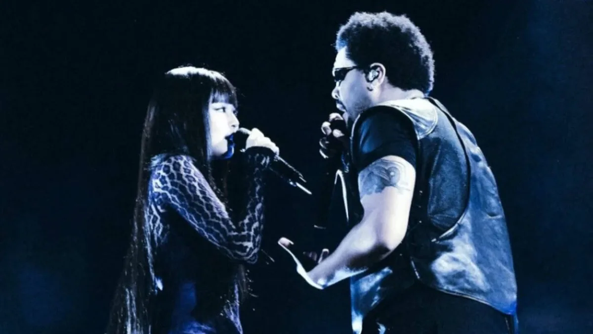 The Weeknd and BLACKPINK’s Jennie reunite for first live performance of ‘One Of The Girls’