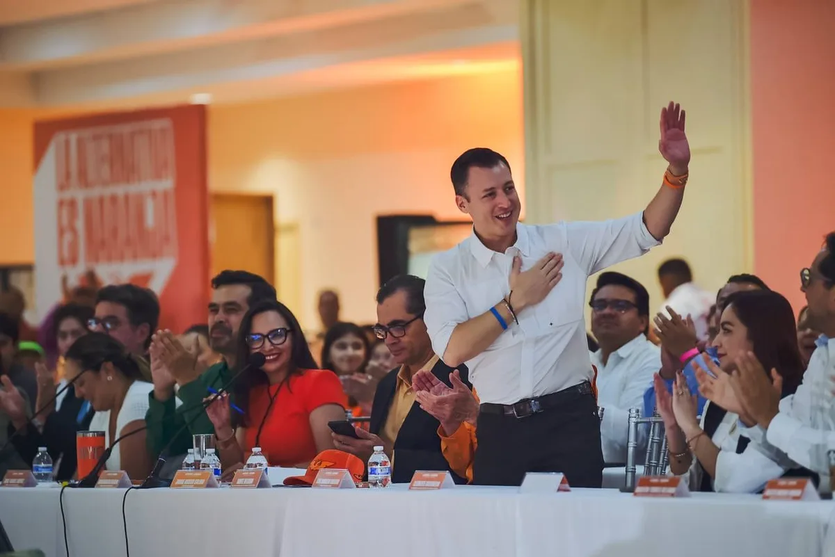 Jorge Álvarez Máynez perfila a Luis Donaldo Colosio como candidato de Movimiento Ciudadano en Sonora para el 2027