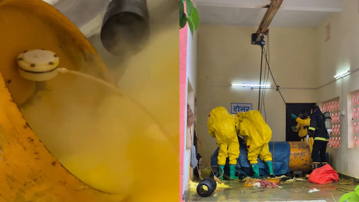 52 hospitalised after chlorine leak at Godhani water plant in Nagpur