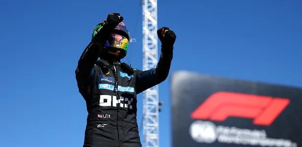F1: Norris brilha no final em Madri e conquista pole em GP estreante