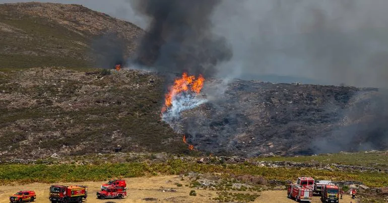 Mais de 60 concelhos em perigo máximo de incêndio