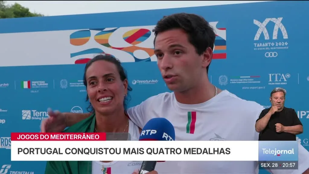 Padel e Judo. Mais quatro medalhas para Portugal em Taranto2026
