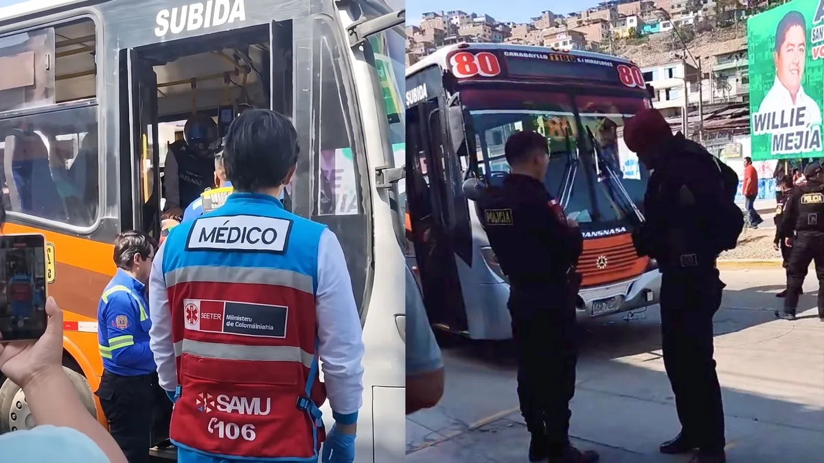 Bus de la empresa Nueva América es baleado entre SJM y Surco un día después de reunión de Keiko Fujimori con transportistas