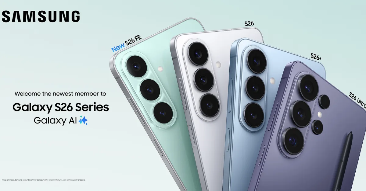 Samsung Galaxy anunció la actualización del modelo S26 FE