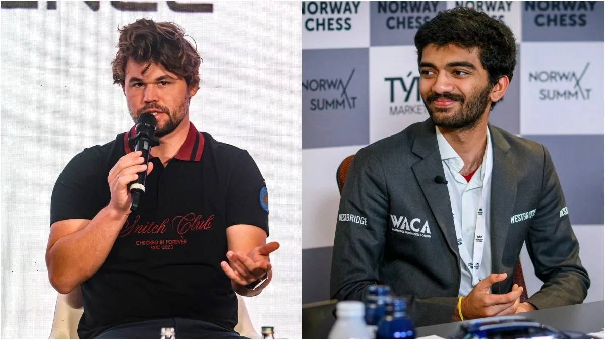 Magnus Carlsen picks Sindarov as favourite to beat Gukesh in World Championship