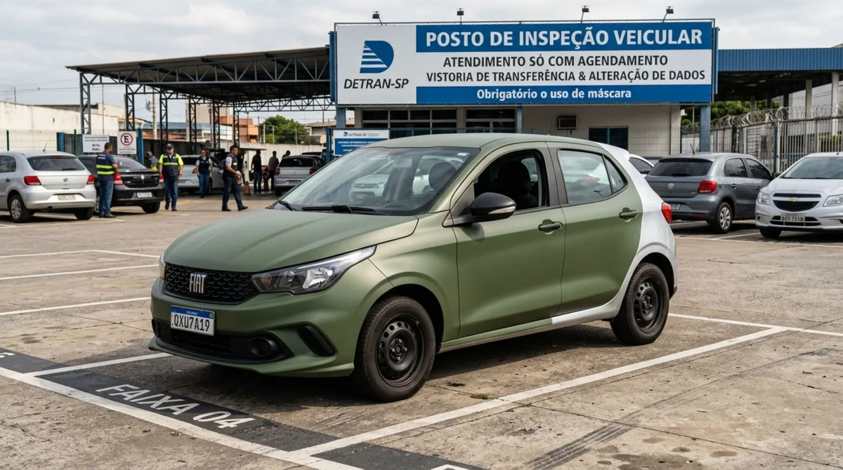 Motorista envelopa quase todo o carro para mudar o visual, mas descobre, ao regularizar o veículo, que certas alterações precisam constar no cadastro