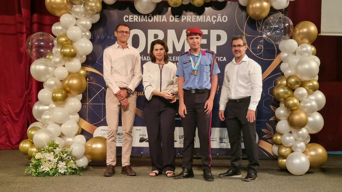 118 estudantes da rede estadual conquistam medalhas na Olimpíada de Matemática