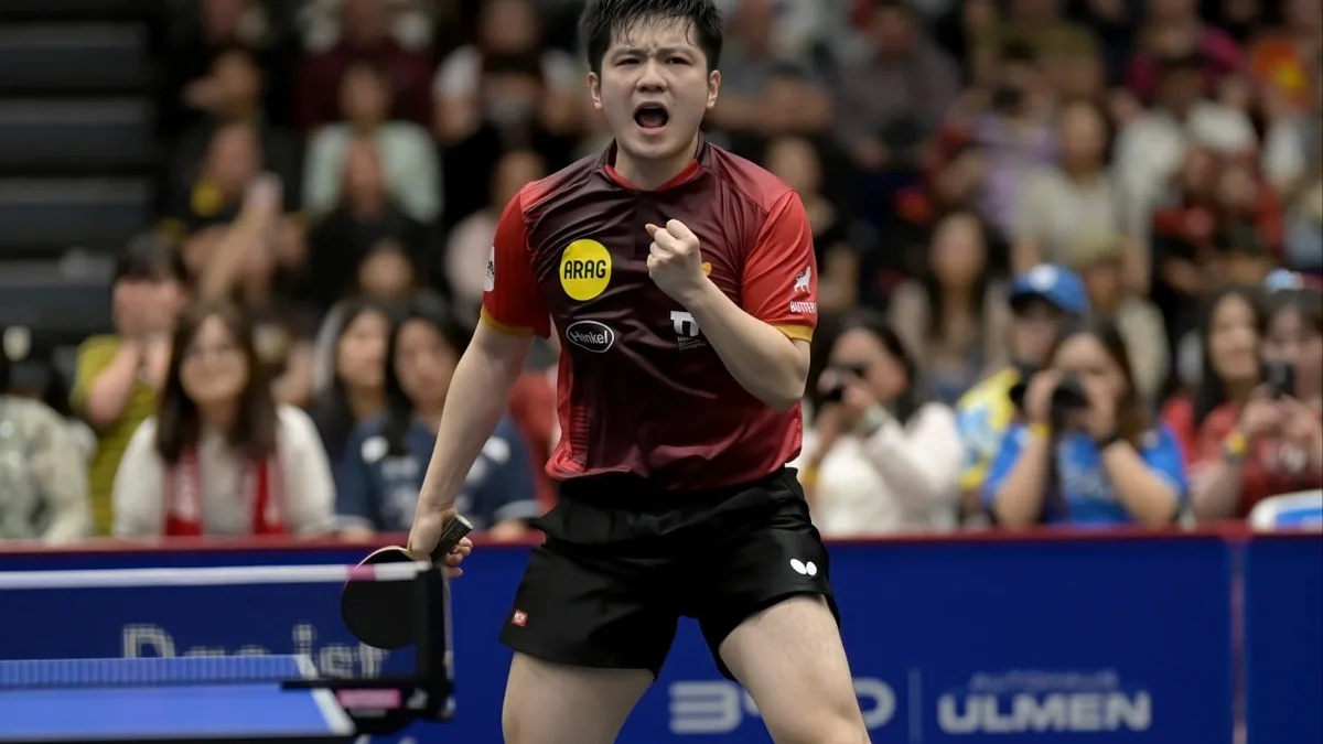 Fan Zhendong enjoys ‘fitting, warm welcome’ in home debut for Borussia Dusseldorf