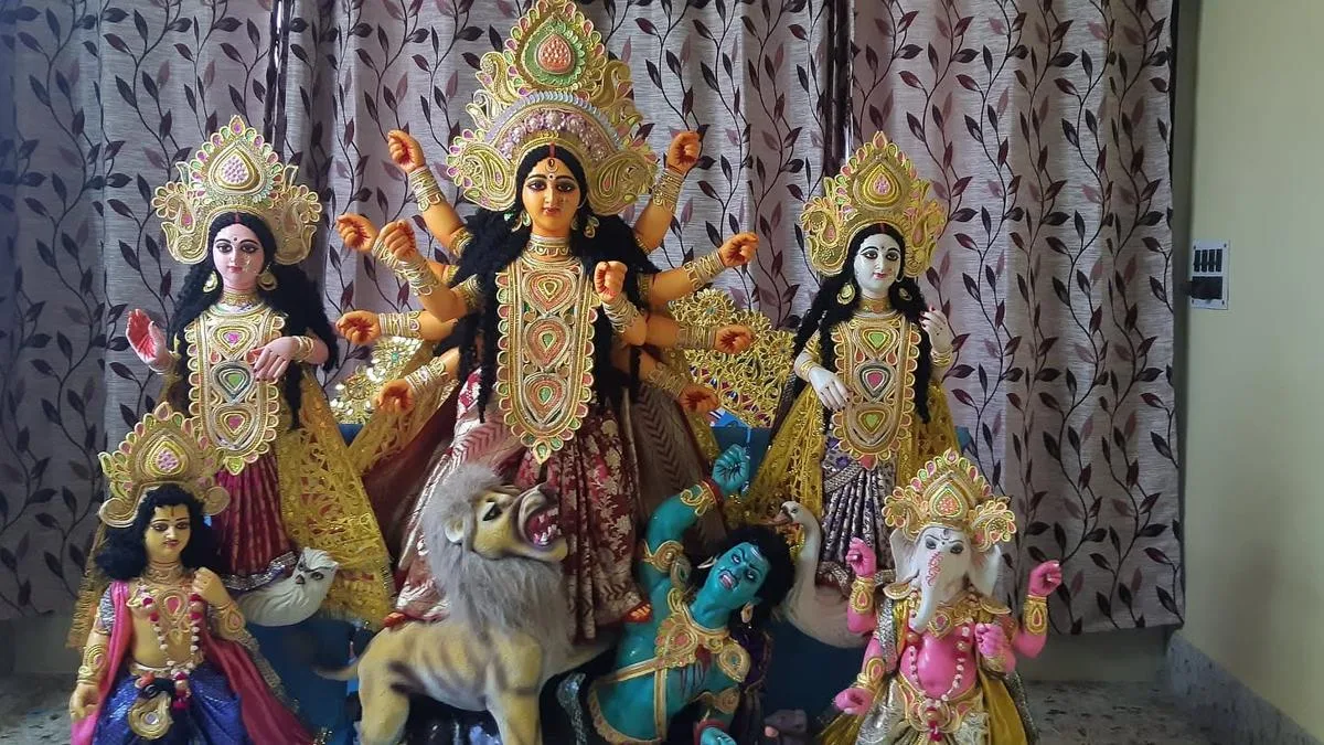 Durga puja in Kolkata: The family that offers five kinds of fish to the goddess